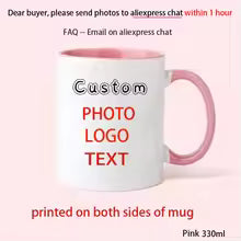 Custom Photo & Name Personalized Coffee Mug