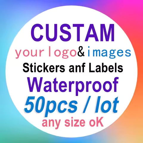 Custom Sticker Maker – Personalized Photo & Text Labels