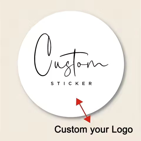 Custom Airplane Box Sealing & Gift Stickers