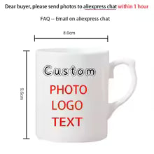 Custom Photo & Name Personalized Coffee Mug