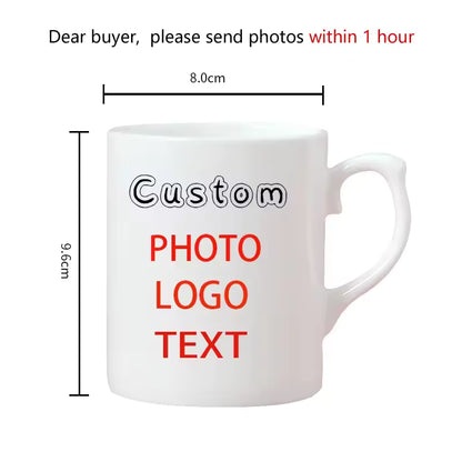 Custom Photo & Name Mug – 9 Color Options