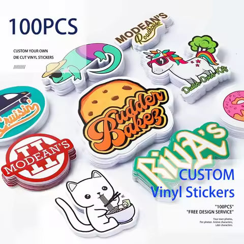 Custom Airplane Box Sealing & Gift Stickers
