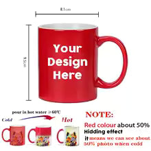 Custom Magic Mug – Heat-Activated Color-Changing Cup